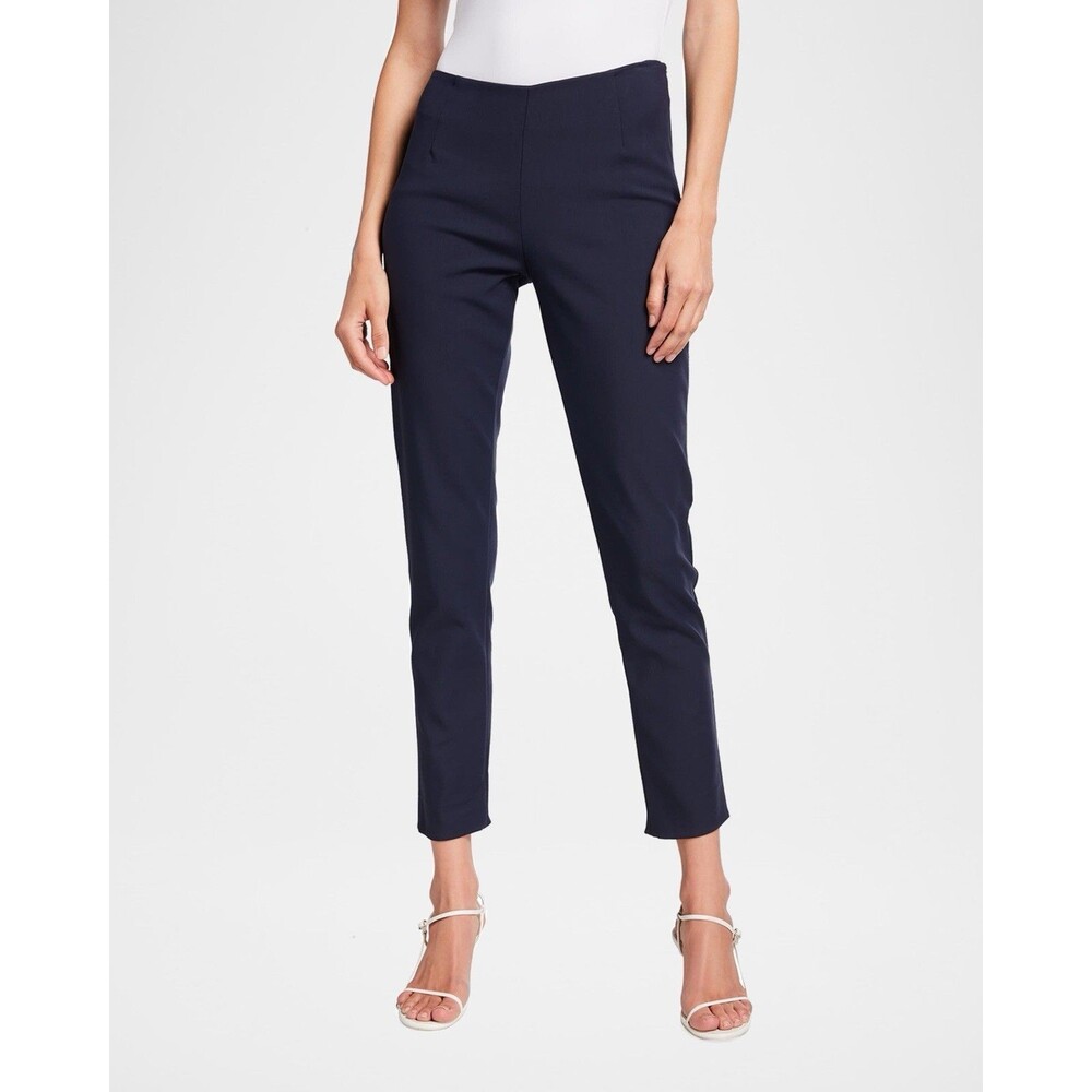 Lela Rose Women's Catherine Stretch Twill Ankle Pants Size 0 NWOT